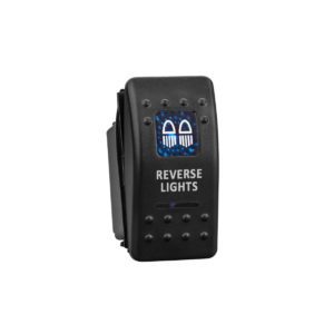 Rocker Switch for 4×4 Reverse Lights Back Lit Blue