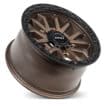 HILUX (17X9) RAID MATT BLACK BRONZE 4x ALLOY WHEELS (6/139) +12 - Image 3