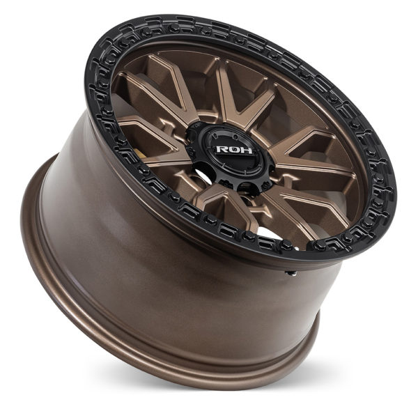 HILUX (17X9) RAID MATT BLACK BRONZE 4x ALLOY WHEELS (6/139) +12