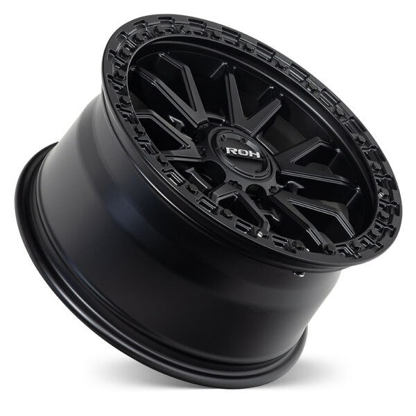 Prado 250 (17X9) RAID MATT BLACK GRAPHITE 4x ALLOY WHEELS (6/139) +35