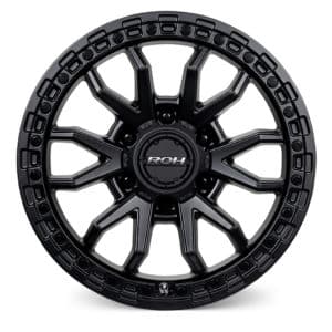 LC300 (17X9) RAID MATT BLACK GRAPHITE 4x ALLOY WHEELS (6/139) +35