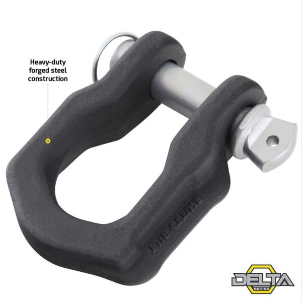 Smittybilt Delta D-Ring 4.75 Ton (Black)