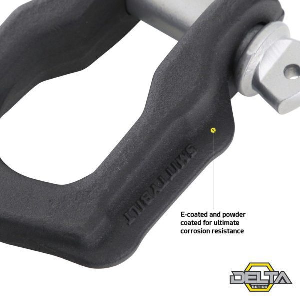 Smittybilt Delta D-Ring 4.75 Ton (Black)
