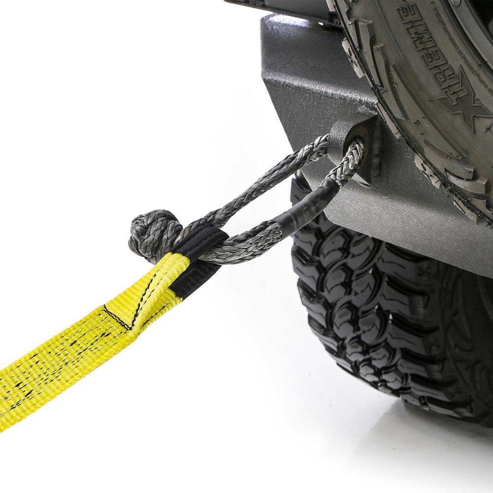 Power Recoil Shackle Rope (Charcoal Gray Rope)