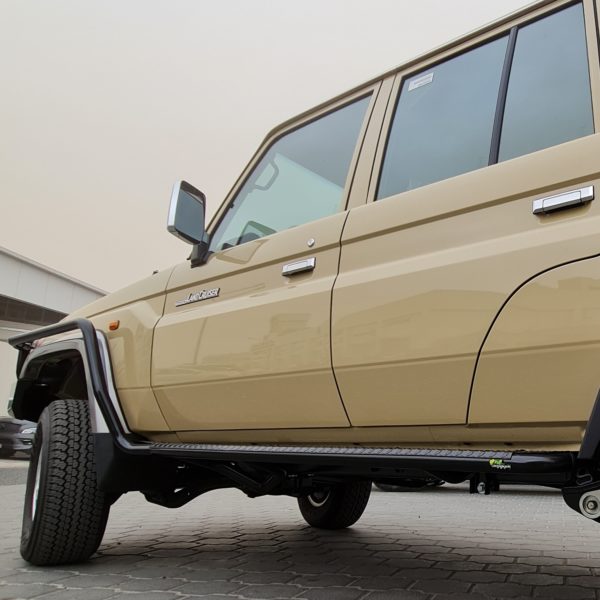 TOYOTA LC79  DUAL CAB SIDE STEPS & RAILS