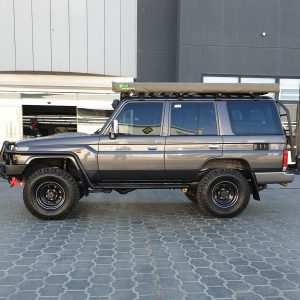 TOYOTA LC76 PREMIUM SIDE STEPS & RAILS