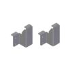 Alu-Cab Shower Cube to ICARUS & LC79 Single Cab Canopy Camper Brackets - Image 2