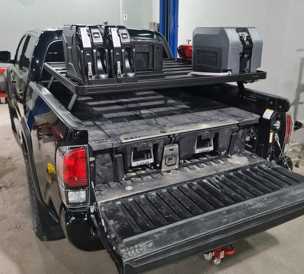 TACOMA DC SLIMLINE II LOAD BED RACK KIT – BY FRONT RUNNER