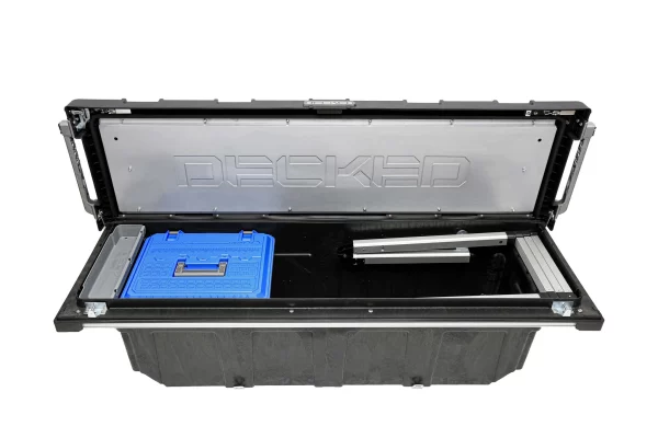 DECKED TOOL BOX WITH LADDER