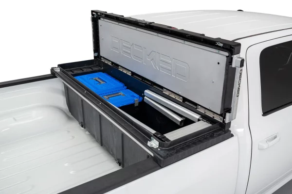 DECKED TOOL BOX WITH LADDER