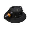 4.5" SeaSucker with Pointed Stainless Steel D-Ring - Black - Image 2