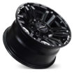 RANGER/EVEREST (17X9) 4x VAPOUR MATT BLACK WHEELS (6/139) +40 OFFSET - Image 2