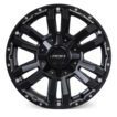 RANGER/EVEREST (17X9) 4x VAPOUR MATT BLACK WHEELS (6/139) +40 OFFSET - Image 3