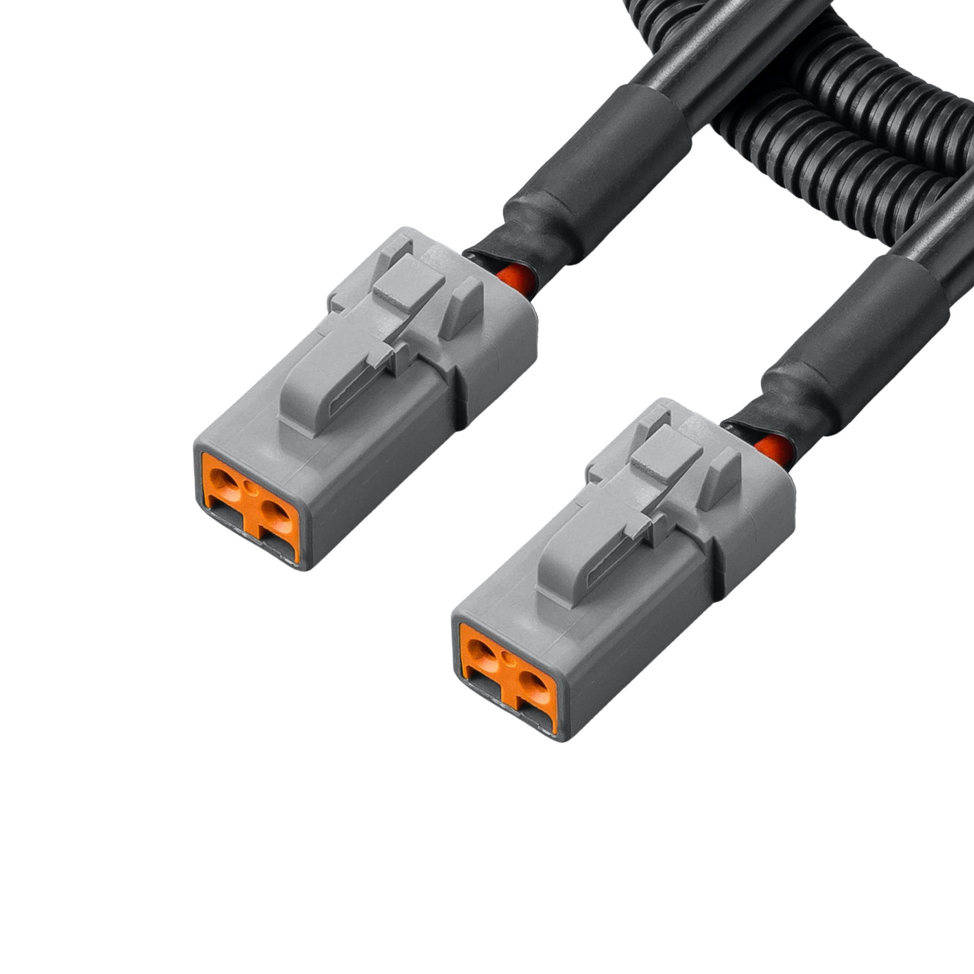 2 TO 1 DEUTSCH DTP CONNECTOR / SPLITTER | 2 LIGHTS WITH 1 WIRING HARNESS 1.5M