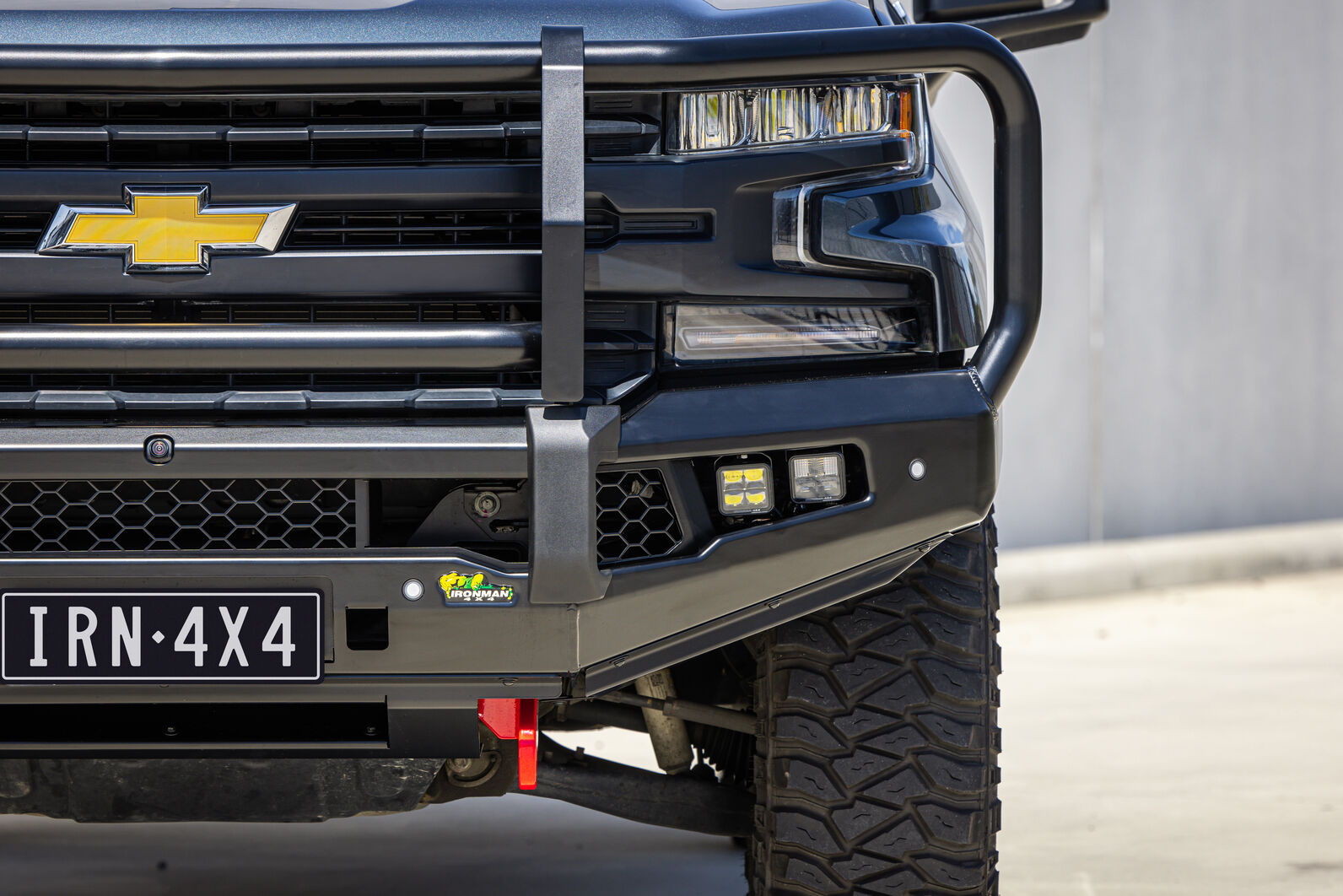 SILVERADO 1500 2019+ PREMIUM TRIPLE HOOP FRONT BUMPER