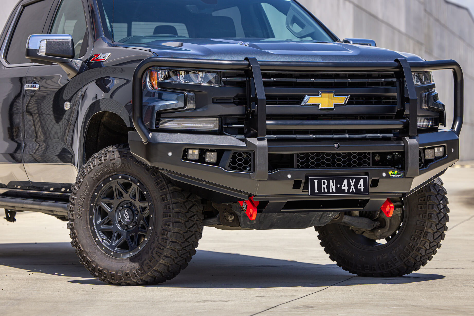 SILVERADO 1500 2019+ PREMIUM TRIPLE HOOP FRONT BUMPER
