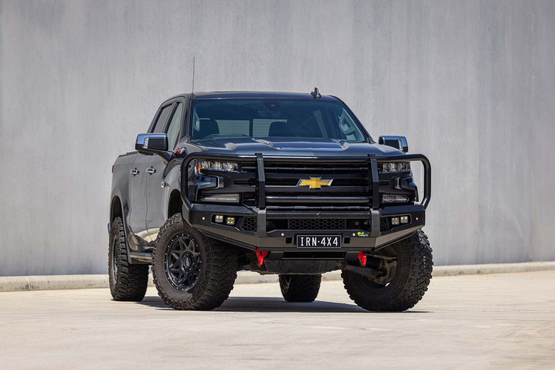 SILVERADO 1500 2019+ PREMIUM TRIPLE HOOP FRONT BUMPER