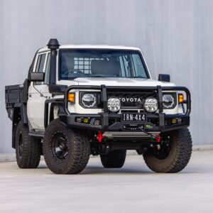 LC79 APEX BULL BAR with RECOVERY POINTS and WINCH COMPATIBLE
