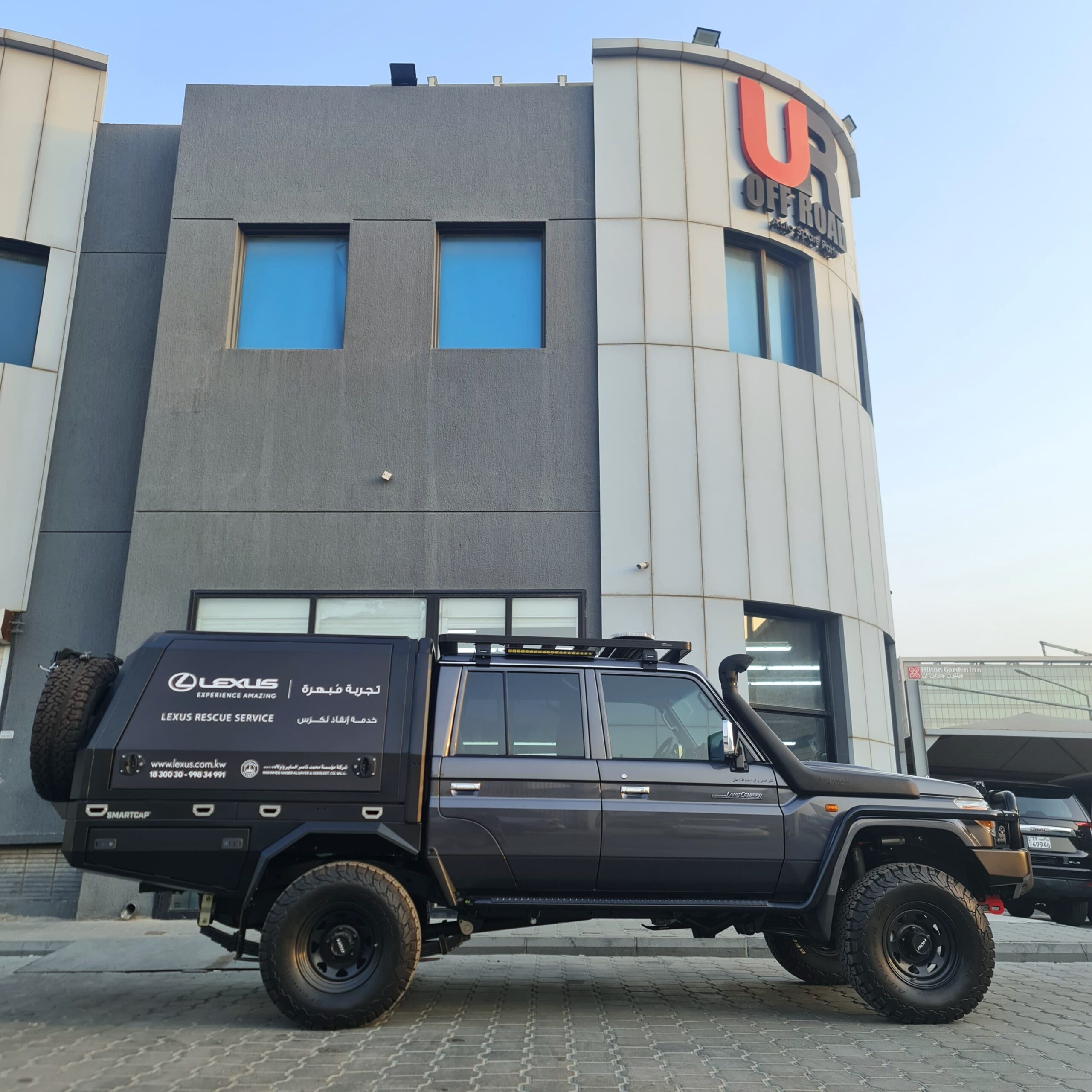 LC79 Double Cab TRAY & CANOPY