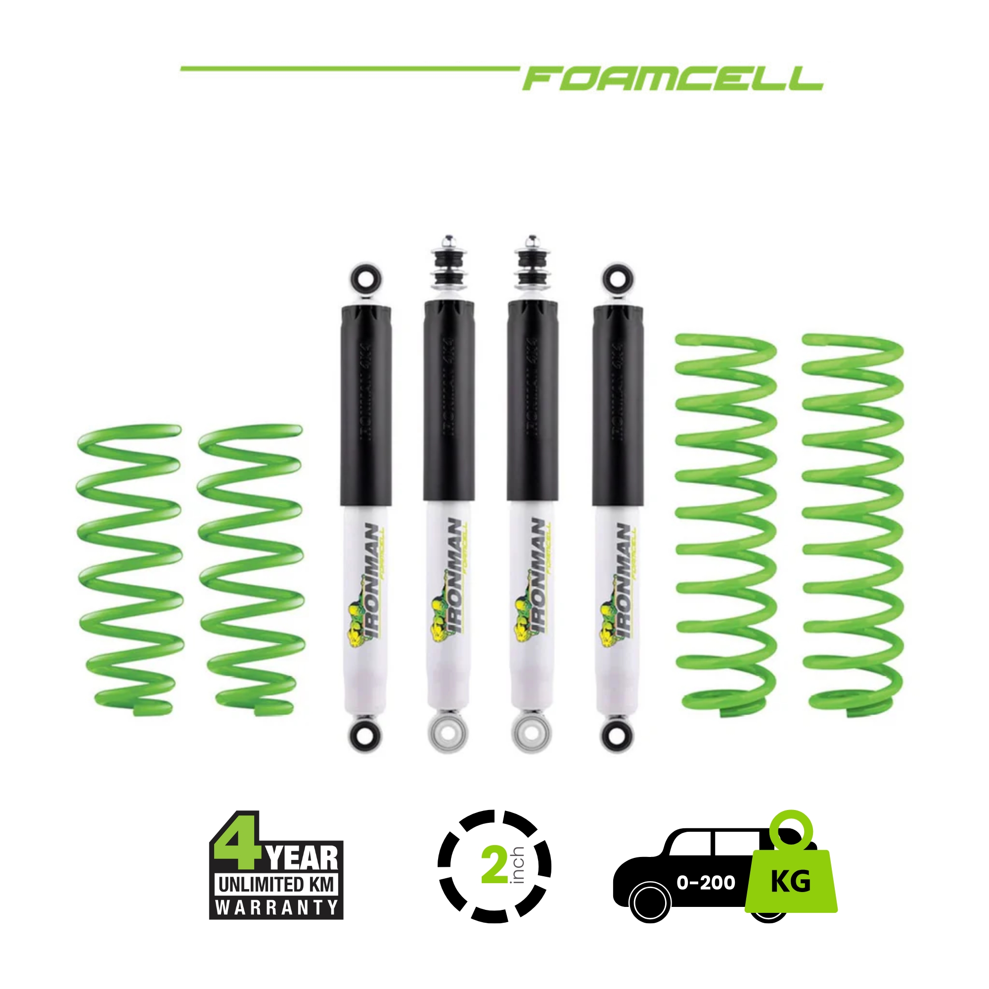 Y61 Foam Cell Suspension Kit – 0-200 Medium