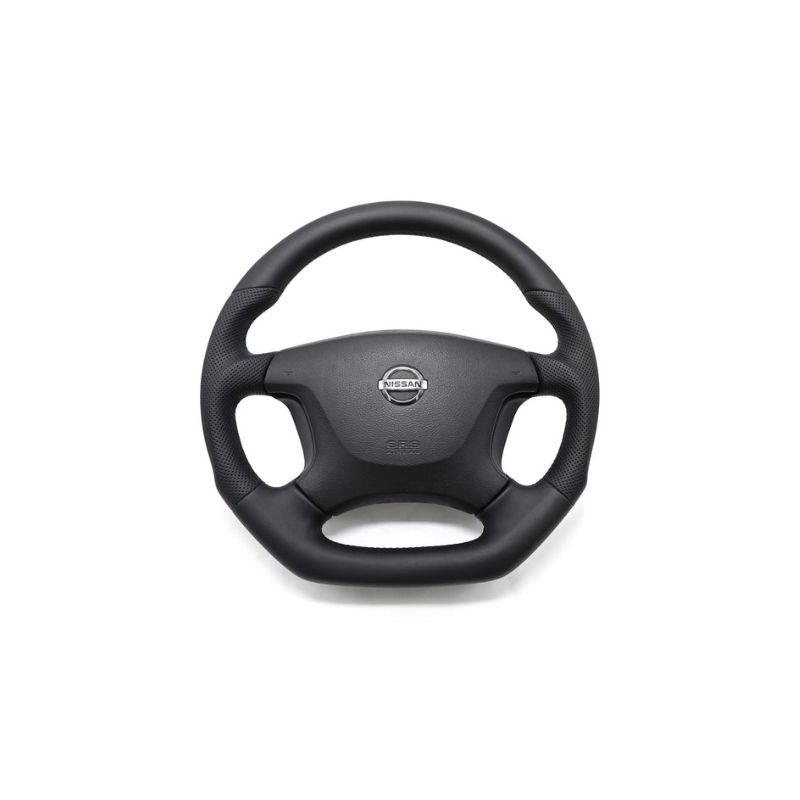 Y61 Sports Black With Perforated Sides Steering Wheel Kit