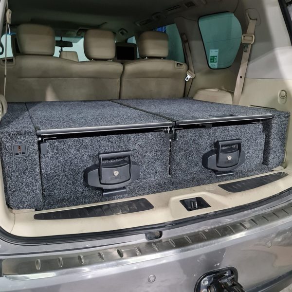 NISSAN Y62 DRAWER ROLLER FLOOR + WING KIT
