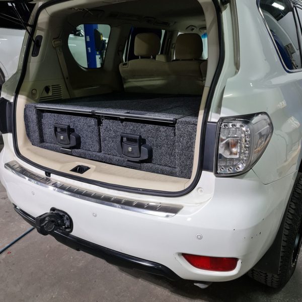 NISSAN Y62 DRAWER ROLLER FLOOR + WING KIT