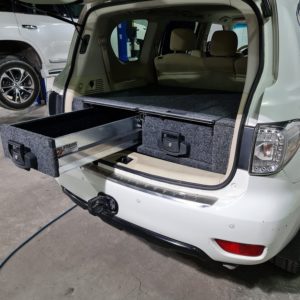 NISSAN Y62 DRAWER ROLLER FLOOR + WING KIT