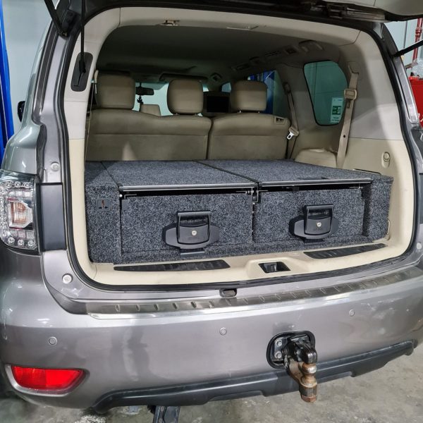 NISSAN Y62 DRAWER ROLLER FLOOR + WING KIT