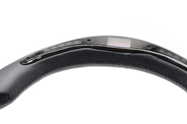 LC71/LC76/LC78/LC79/LC200 Rari OBD Flat Bottom Black Leather Steering Wheel