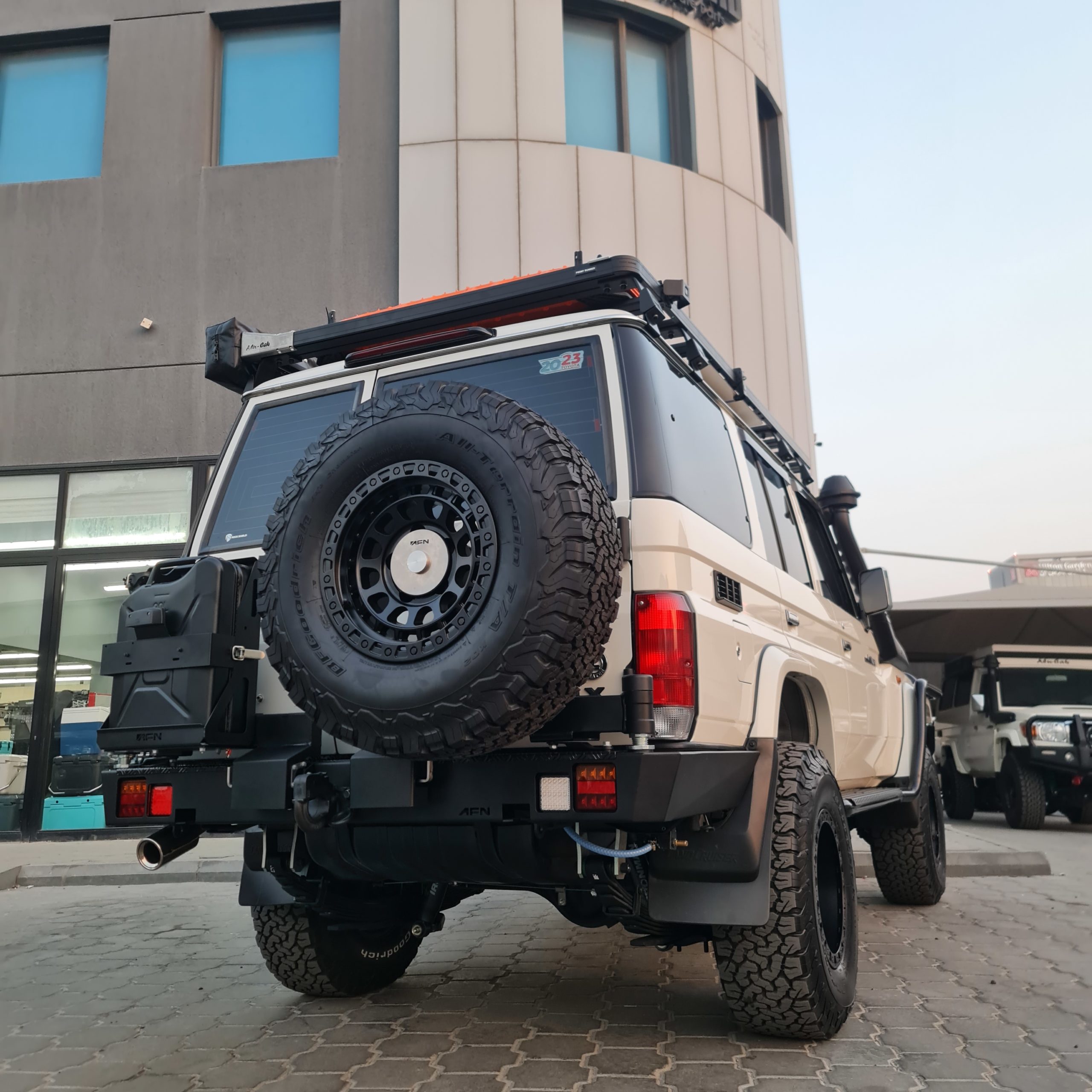 LC76 Rear bumper