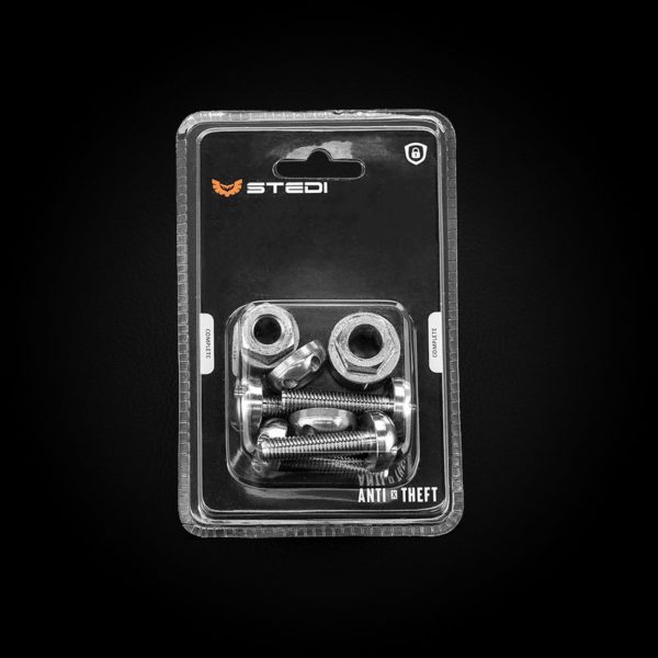 ANTI THEFT KIT FOR THE ST4K LED LIGHT BAR ADJUSTABLE SLIDING BRACKETS