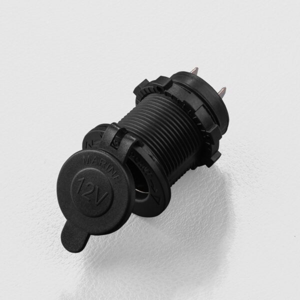 12v CIGARETTE LIGHTER SOCKET – FLUSH MOUNT