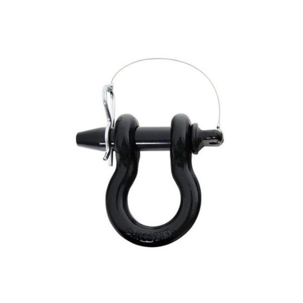 3/4″ Quick Disconnect D-Ring Shackle (Black)