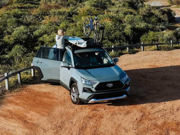 RAV4 (2019 – current) (1358mm) SLIMLINE II ROOF RACK KIT – KRTR004T
