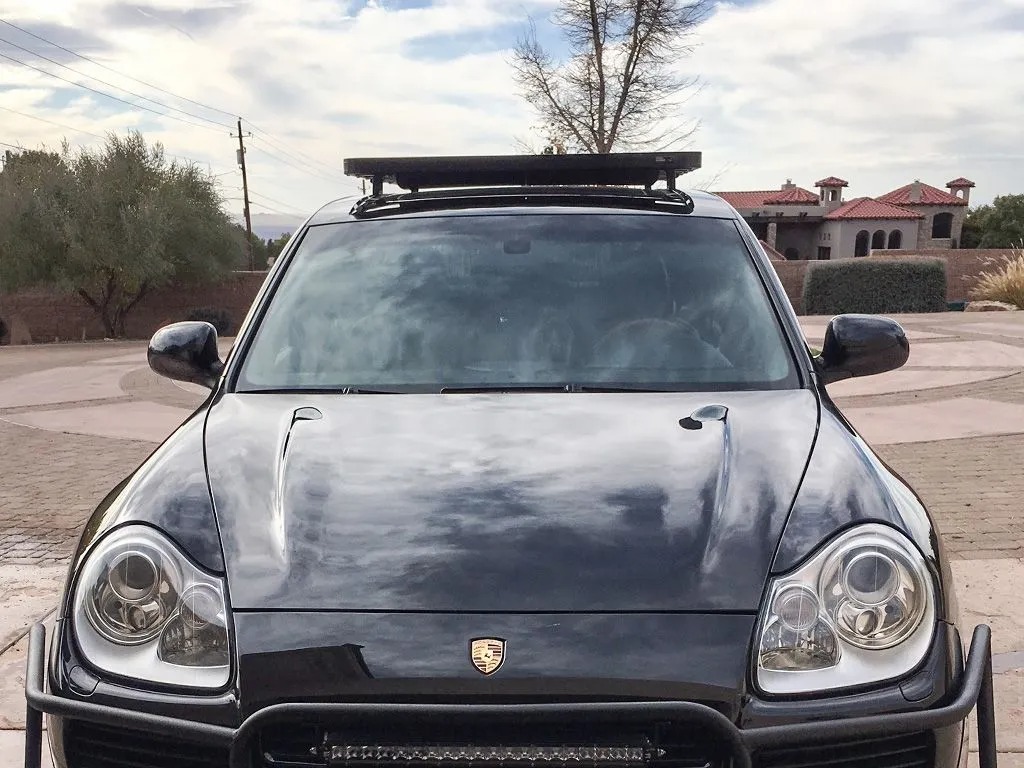 PORSCHE CAYENNE (2002-2010) SLIMLINE II ROOF RACK KIT | KRPC001T