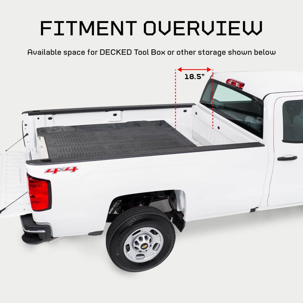 Sierra/Silverado 2500/3500 (2007-2019) 8′ DECKED DRAWER SYSTEM V2