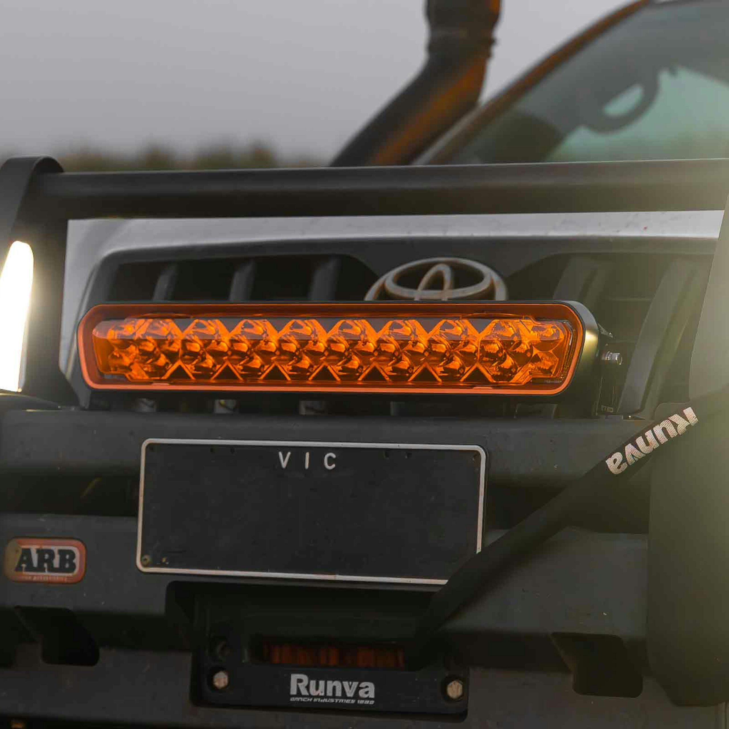 EVO Light Bar Filter Cover (amber)