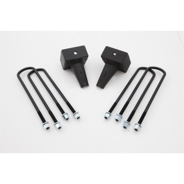 F250/F350 Pro Comp 4 Inch Rear Lift Block with U-Bolt Kit