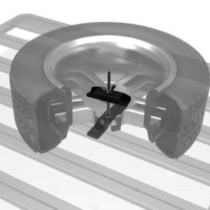 SPARE WHEEL CLAMP / LOW PROFILE – BY FRONT RUNNER