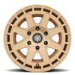 RAM 1500 (17x8.50) 4x COMPASS SATIN BRASS 6x5.5" (0 OFFSET) - Image 3
