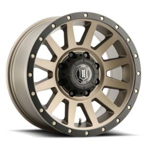 SILVERADO/SUBURBAN/SIERRA 2500HD (18×9) 4 x COMPRESSION BRONZE 8×180 +12 OFFSET