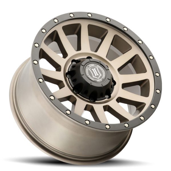 SILVERADO/SUBURBAN/SIERRA 2500HD (18×9) 4 x COMPRESSION BRONZE 8×180 +12 OFFSET