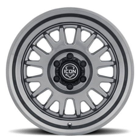 (17×8.5) 4x ANZA GUN METAL 6×5.5 (0 OFFSET)