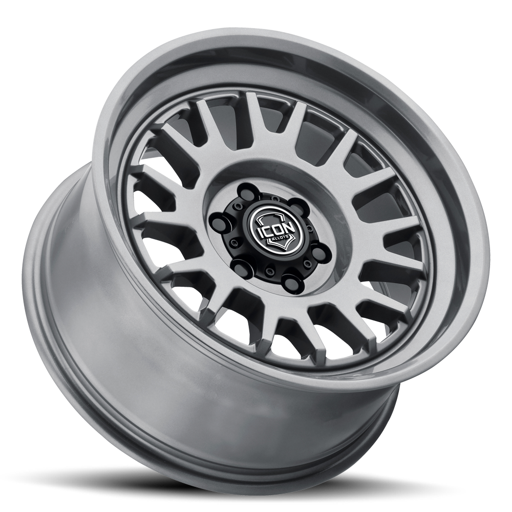(17×8.5) 4x ANZA GUN METAL 6×5.5 (0 OFFSET)