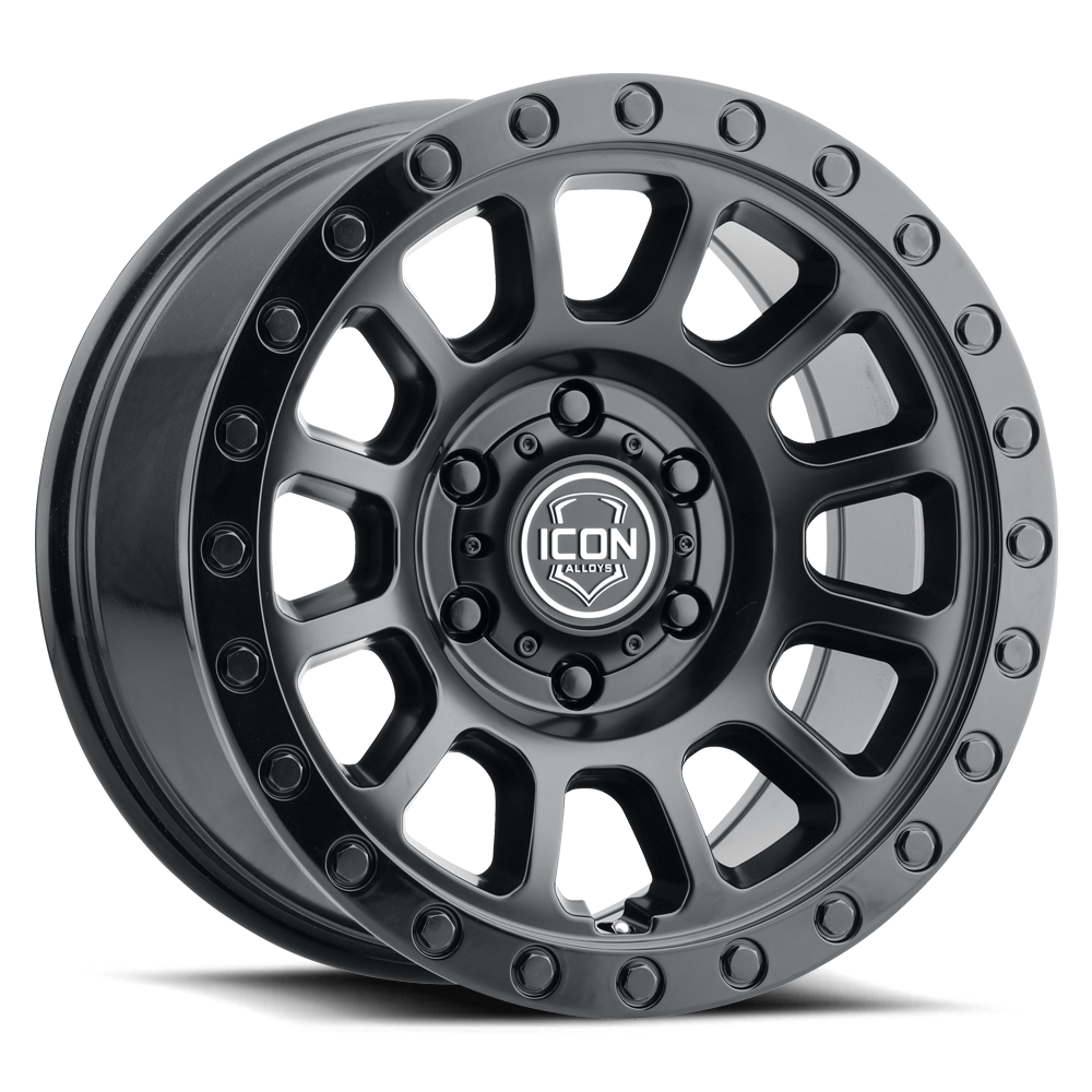 JK/JL/JT (17×8.5) 5x HULSE DBL BLACK 5×5 -6 OFFSET