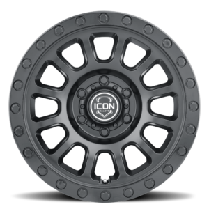 JK/JL/JT (17×8.5) 5x HULSE DBL BLACK 5×5 -6 OFFSET