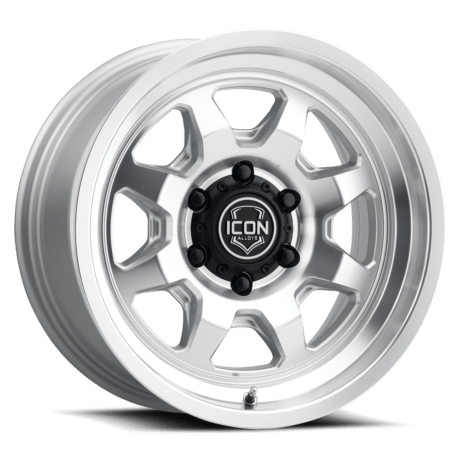 SILVERADO/SUBURBAN/SIERRA 1500 (17×8.5) 4x NUEVO SILVER MACHINED 6×5.5 (0 OFFSET)