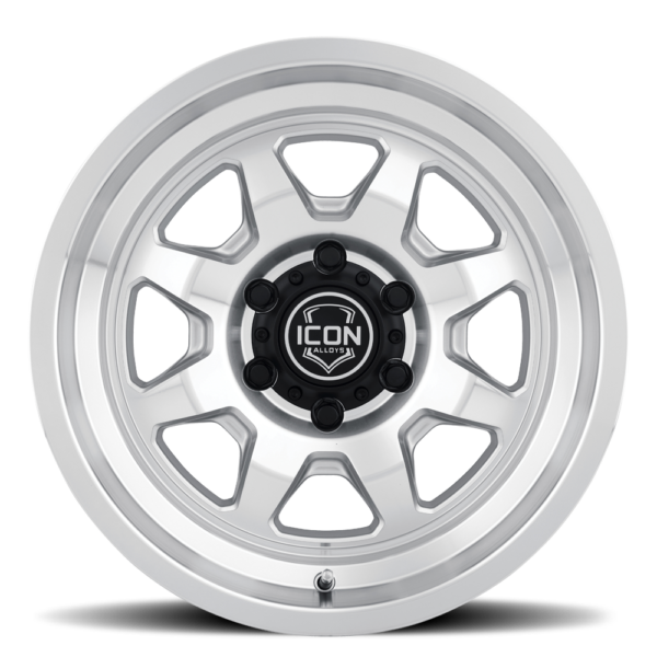 SILVERADO/SUBURBAN/SIERRA 1500 (17×8.5) 4x NUEVO SILVER MACHINED 6×5.5 (0 OFFSET)