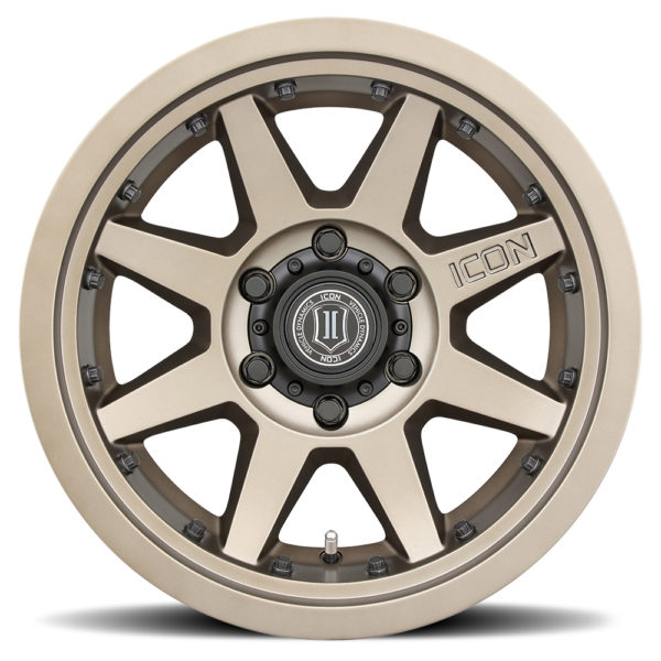 21817857345BR	ICON ALLOYS REBOUND PRO BRONZE – 17 X 8.5 / 5 X 5 -6MM